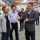 Provincial officials urged Hishan to strive for industry top brand