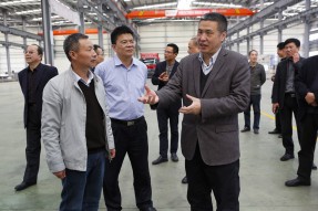 福建省质监局党组书记严效东海山调研  </br>   全力支持海山创建行业第一品牌