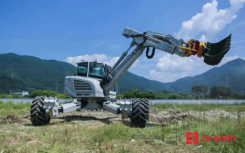 15吨重型无人驾驶步履工作平台