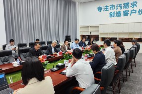 莆田市副市长祝海辉一行莅临海山机械走访调研