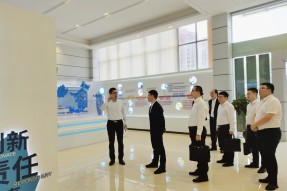 北控城市环境服务集团董事长赵克喜一行 莅领海山机械考察交流
