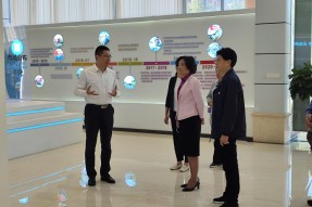 莆田市委常委、宣传部长陈惠黔一行莅临海山机械调研